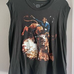 Bandit Brand Black Graphic Rodeo Tee